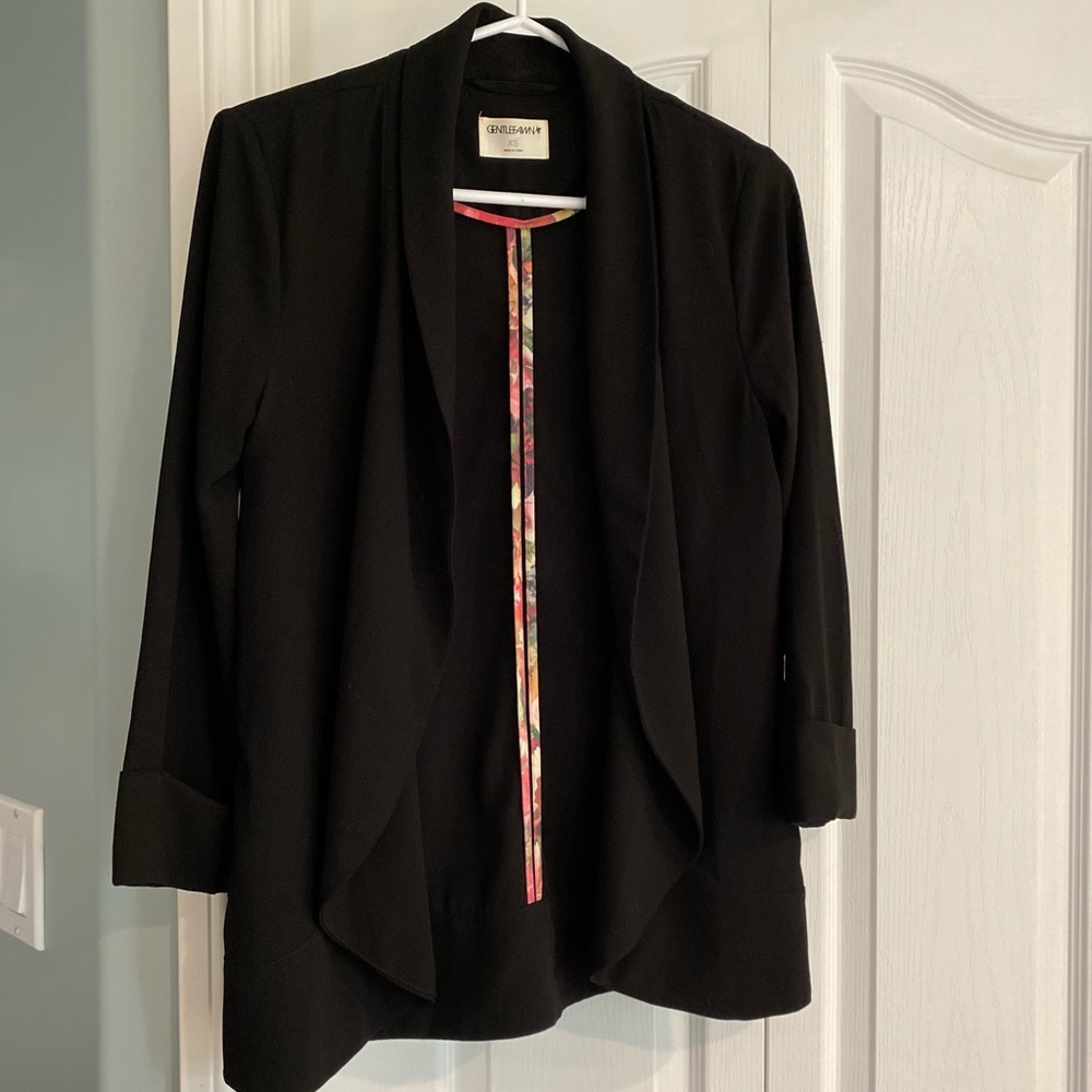 XS Gentle Fawn Jazz Open Front Blazer